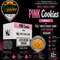West Coast Cure Pink Cookies Live Resin Sugar — 1 gram Indica concentrate