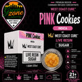 West Coast Cure Pink Cookies Live Resin Sugar — 1 gram Indica concentrate