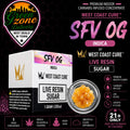 West Coast Cure SFV OG Live Resin Sugar — 1 gram Indica concentrate