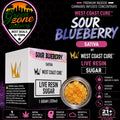 West Coast Cure Sour Blueberry Live Resin Sugar — 1 gram Sativa concentrate