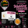 West Coast Cure Wedding Crasher Live Resin Sugar — 1 gram Hybrid concentrate