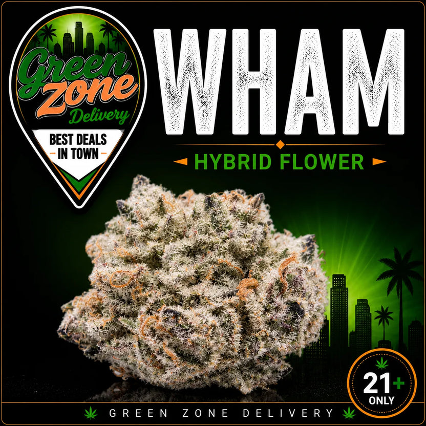 Wham Hybrid Flower - Green Zone Delivery