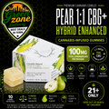 WYLD Pear 1:1 CBG Hybrid Enhanced Gummies 100mg product image