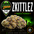 Zkittlez Indica Flower - Green Zone Delivery
